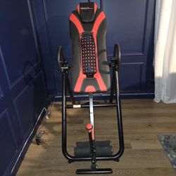 Health Gear Deluxe Heat and Vibration Massage Inversion Table