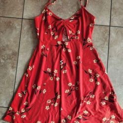 Small Red Sun Dress
