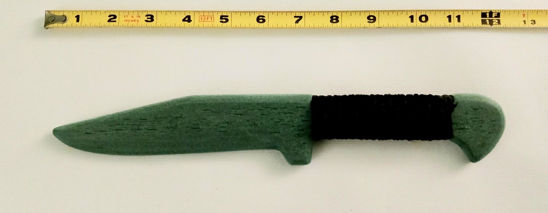 Jade Green Tactical Training Knife Kali Polypropylene Blunt Safe to Use