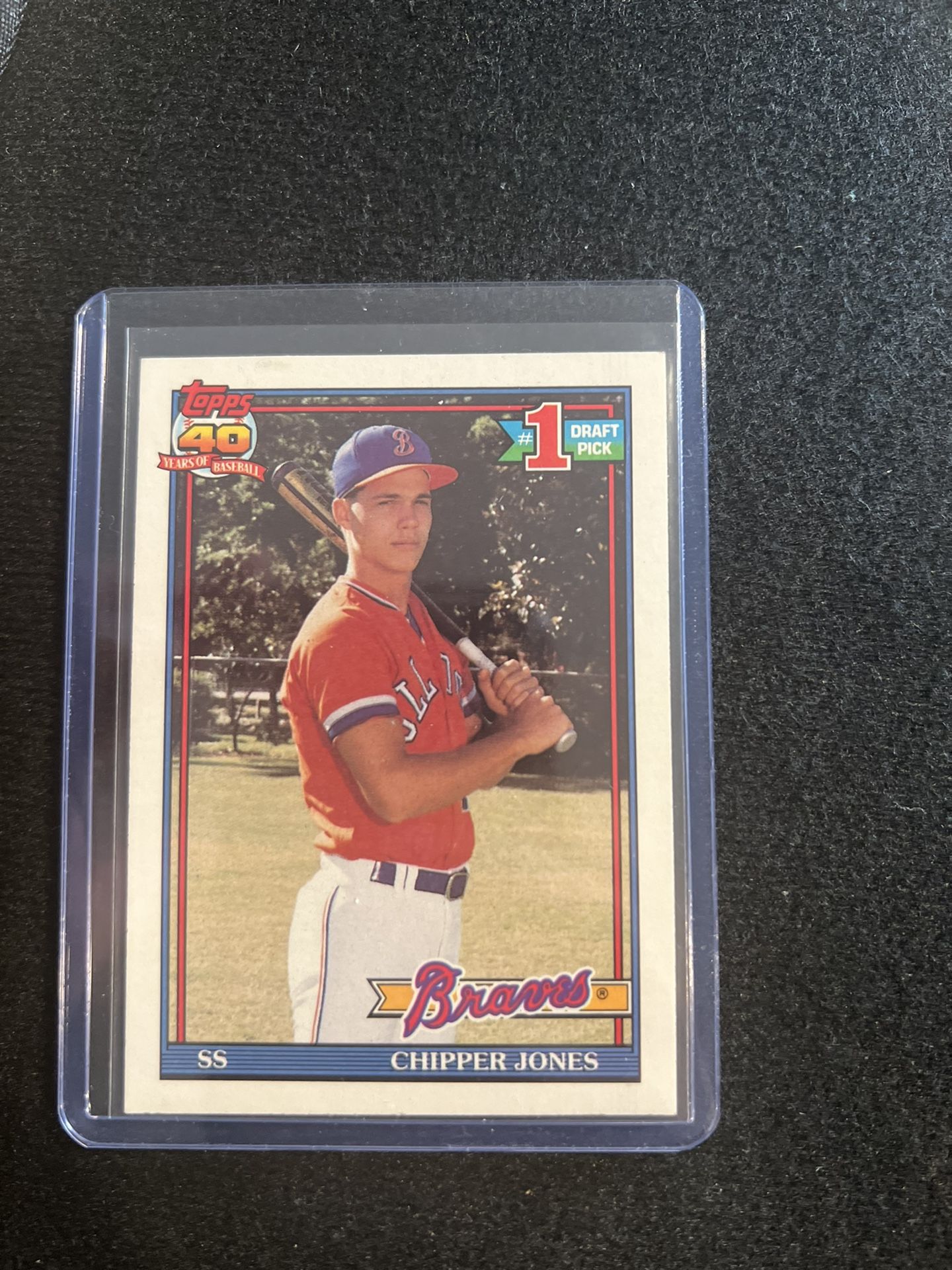 Chipper Jones Baseball Card