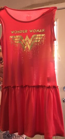 DC SUPER HEROS WONDER WOMAN GIRLS 2 pack LARGE DRESSES