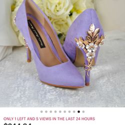 Lavender Fairy Shoes 6.5 New