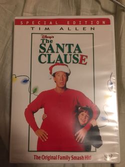 The Santa clause dvd new in wrapper