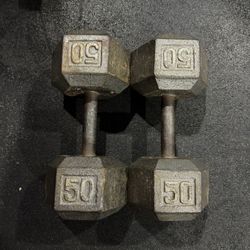 Dumb Bells 50lbs 