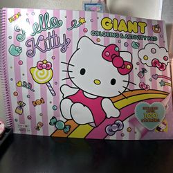 GIANT Hello Kitty Coloring Book