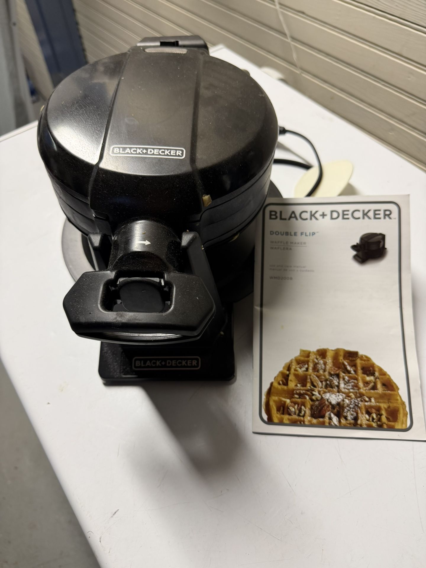 Double Flip Waffle Iron