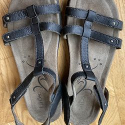 Taos Leather Sandals Womens 10