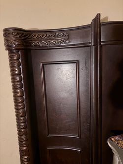 Cherry oat bedroom frame