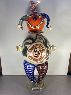 Felina glass clowns