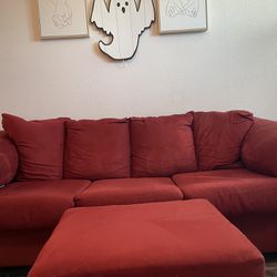Ashley Furniture Crimson Sofa 