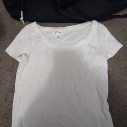 White Crop Top
