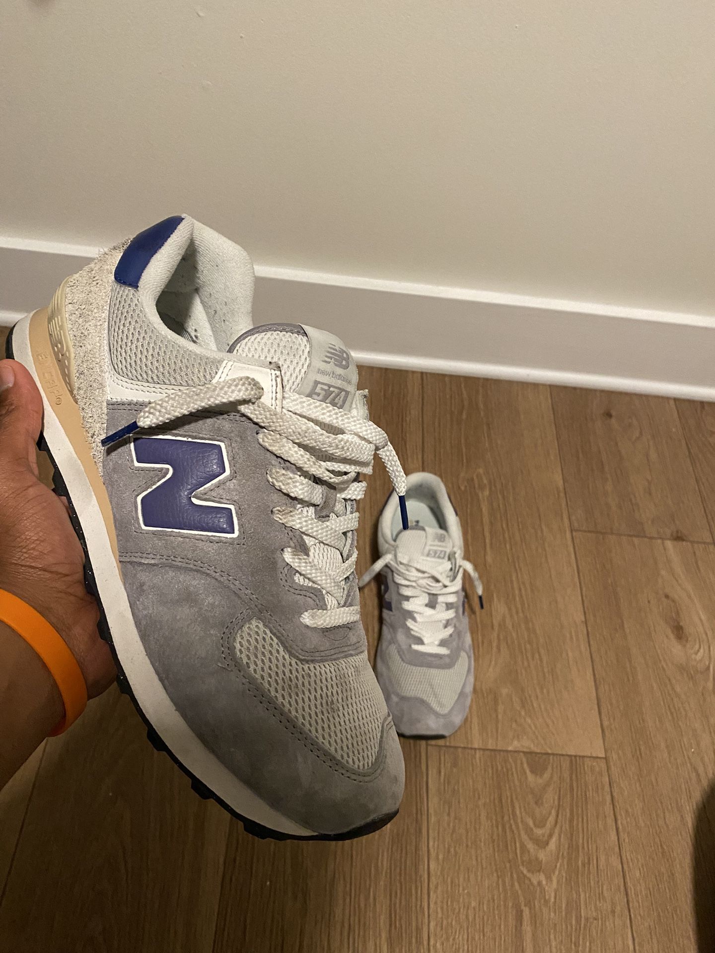 New Balance 574 Slate Grey/Rain Cloud NO BOX (Men’s Size 12)