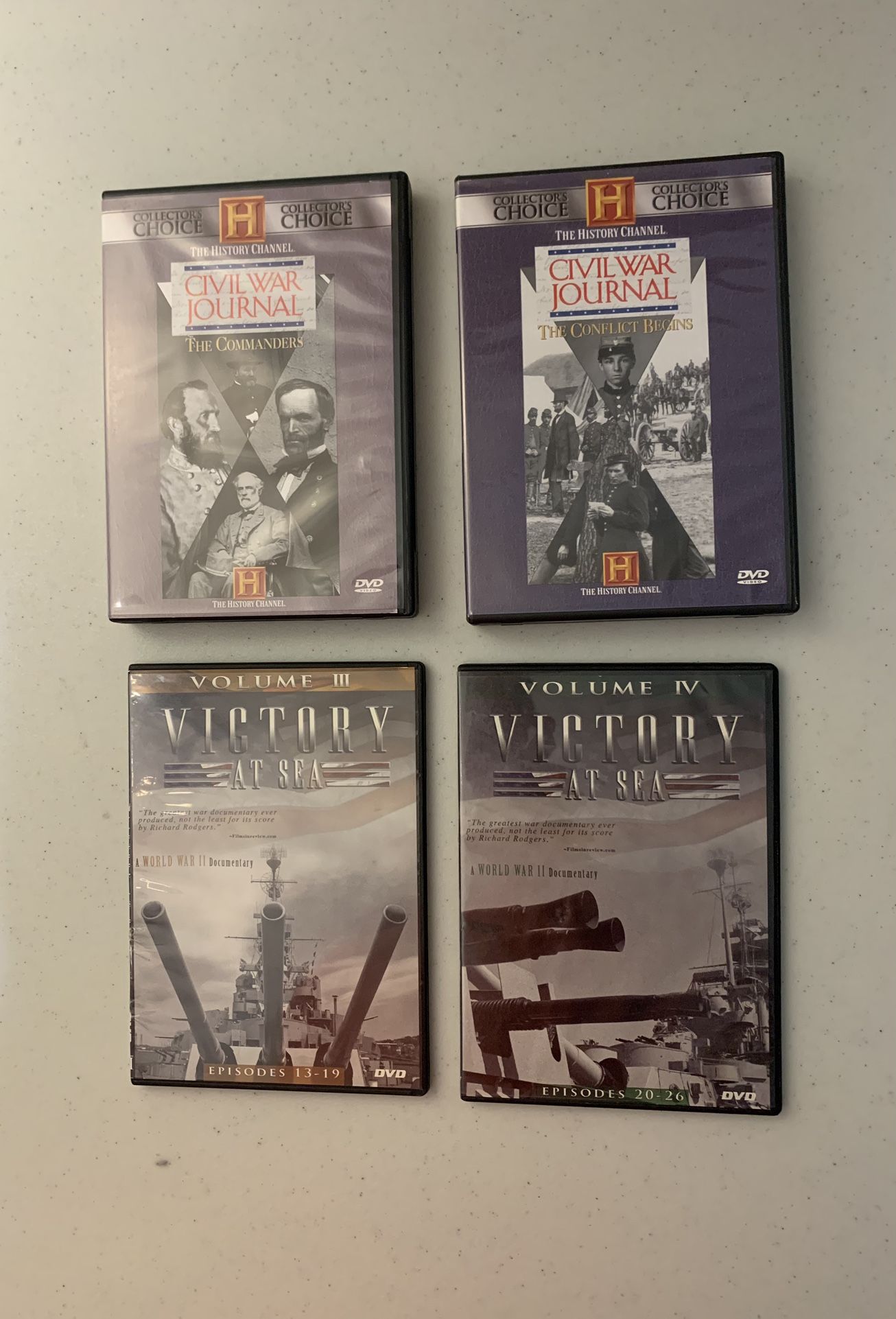 War Documentaries DVD’s