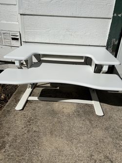 EUREKA ERGONOMIC V1 Sit to Stand Desk Converter, 36'' Height Adjustable Standing Desk