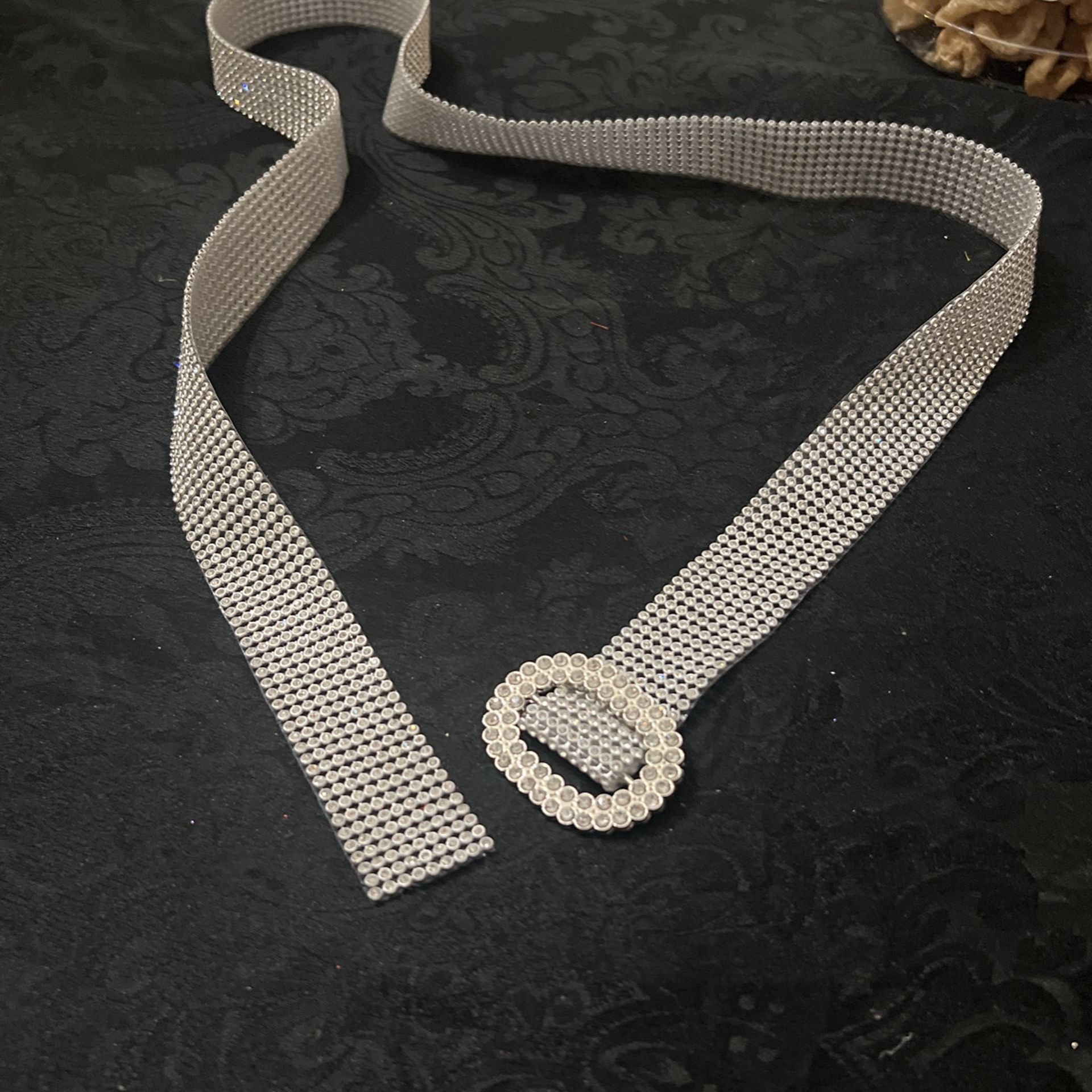 Rhinestone Belt Plus Size