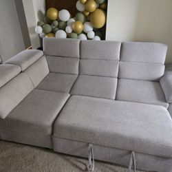 Couch Sleeper Living Spaces Dante 103"