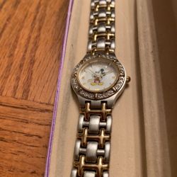 Mickey Mouse Swarovski Crystal Watch