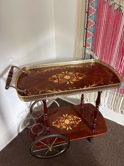 Antique Bar Cart