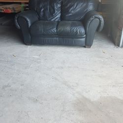 Leather Sofa 