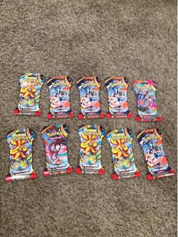 10 Chaos Rising Packs Pokemon