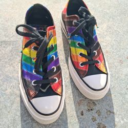 Rainbow converse All Star.
