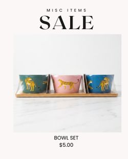 Bowl set