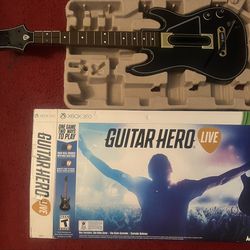 Guitar Hero X60 360 With Game