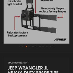 Jeep Wrangler JL Heavy-Duty Spare Tire