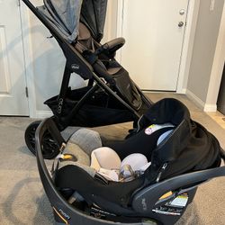 Chicco Corso Primo ClearTex Modular Travel System - Like New/Excellent Condition