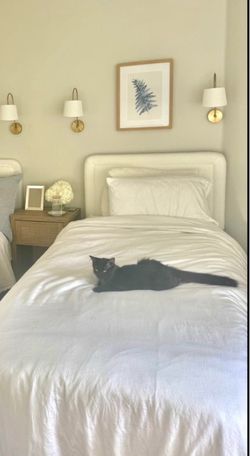 FULL bedframe and mattress