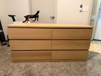 Ikea Malm 6 Drawer Dresser