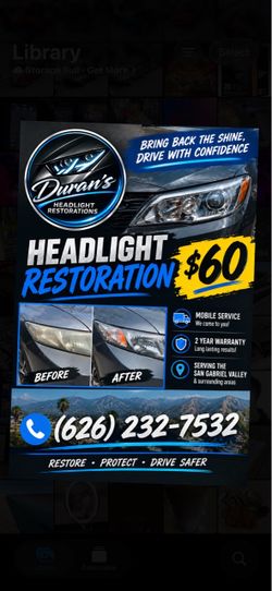 Clear headlight casing