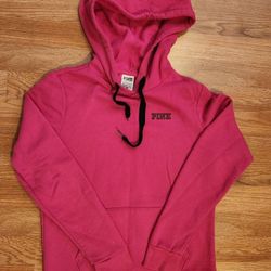 Women's PINK Hoodie PINK Sz Small 