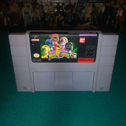 SuperNintendo Mighty Morphine Power Rangers