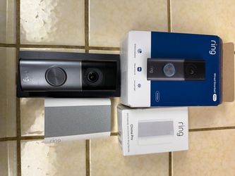 Ring Doorbell 4k and Chime Kit