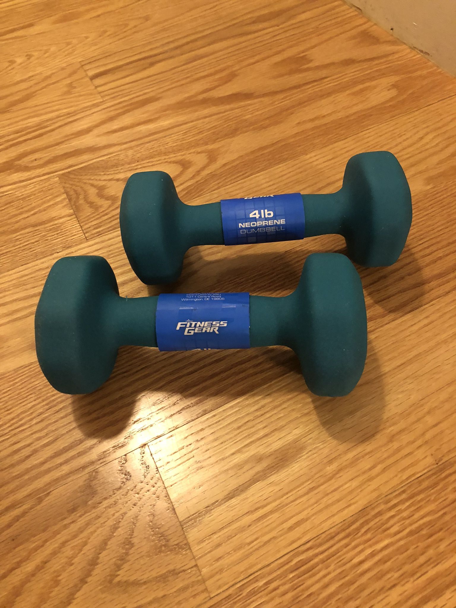 4 lb. Neoprene Dumbbell - Fitness gear
