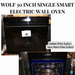 Wolf M Series 30 Inch Single Smart Electric Wall Oven