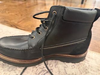 Never worn - madewell x g.h.bass ranger moc boots black