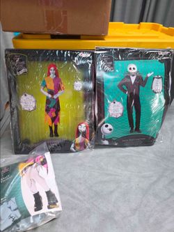 Nightmare before Christmas couple costumes