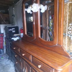 5 Piece Oak Wood Set