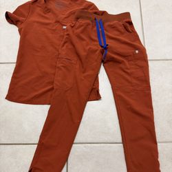 FIGS In Burnt Orange