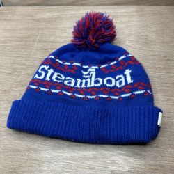Steamboat Springs Hat winter pom beanie cuff gray COAL skiing Colorado cap