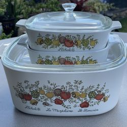 Corning Ware Spice Of Life Vintage