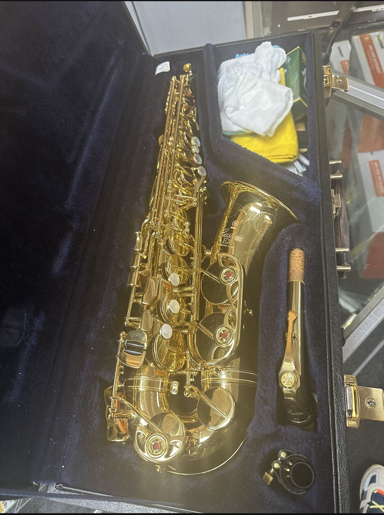 YAMAHA YAS-875EX USED G1 Alto Saxophone Custom EX