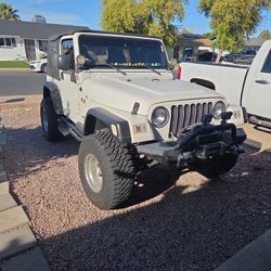 Two thousand and five wrangler x