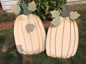 Metal pumpkins