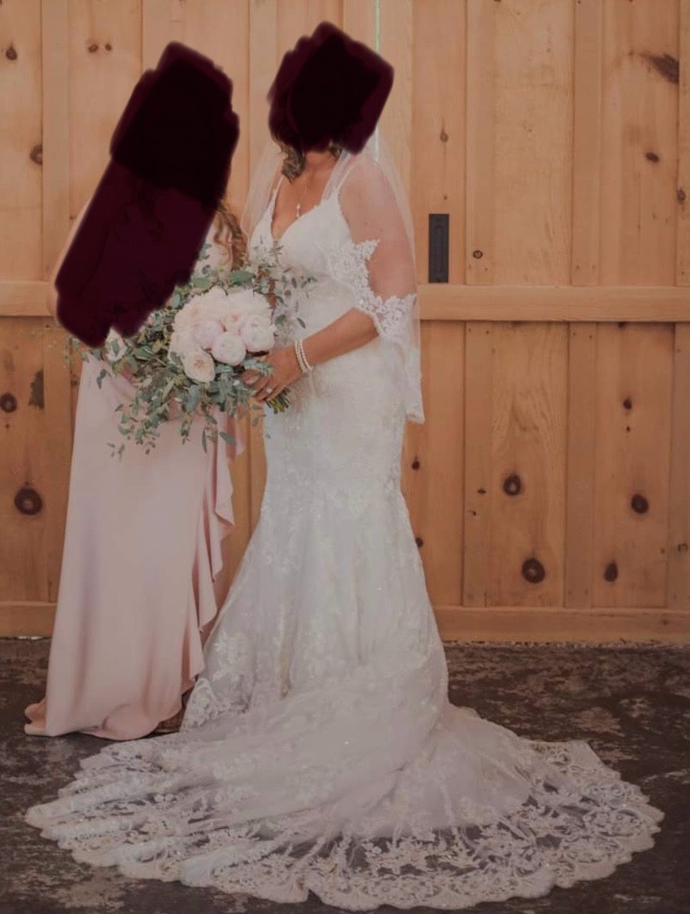 Size 16 Symphony Venus Wedding Dress Vail