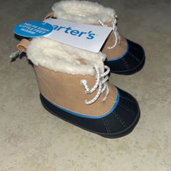  Carter’s Baby Boy’s Boots / Shoes, Size 0-3 Months 