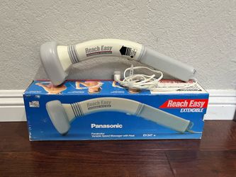 Panasonic EV247 Reach Easy Extendible Massager w/ Heat Panabrator