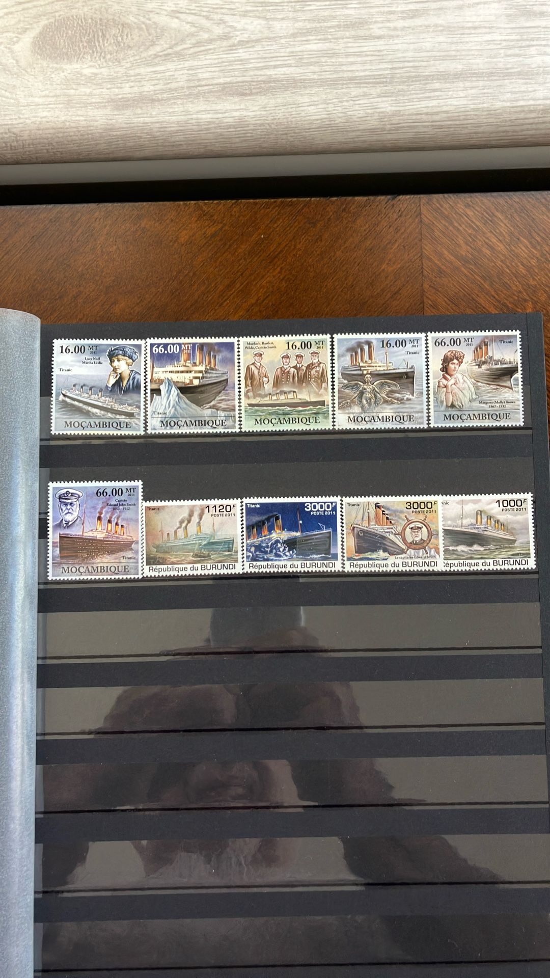 Titanic Mint Postage Stamps, Worldwide Mint Stamps,Titanic Stamps
